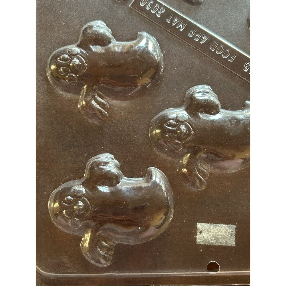 2- Vintage Halloween Chocolate Molds Apollo Candy Molds 1983 & 1985 #3090 & 816 - Picture 7 of 10